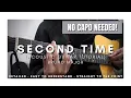 DETAILED Guitar Tutorial on How to Play SECOND TIME by BRUNO MAJOR /// Acoustic Guitar Version