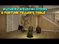 FFXIV Alchemy Housing Items Fortune Teller s Table - 7 4 Housing