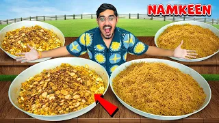 We Made 100 Kg Namkeen From Raw Products | मिक्सचर और सेव नमकीन बना दी