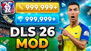 🔥DLS 26 HACK/MOD 😱 Obtén DIAMANTES INFINITOS en Dream League Soccer 2026 MOD APK FUNCIONANDO