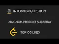 Maximum Product Subarray Python Leetcode - 152