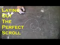 Laying out the Perfect scroll