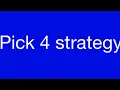 New York Lottery Win 4 strategies and double numbers