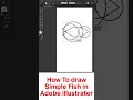 How to draw Fish in Illustrator Fast tutorial