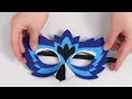 Bird-Costume-Peacock-Wings for Kids with Bird-Mask as Girls Boys Owl Dress-Up