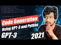 AI that generates Python SQL code Tutorial using GPT 3 and Python 2021