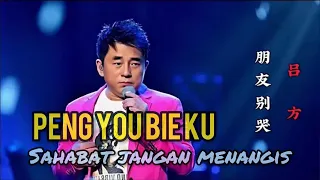 peng you bie ku sahabat jangan menangis lagu mandarin subtitle indonesia lirik terjemahan