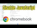 How To Disable JavaScript on Chromebook Guide