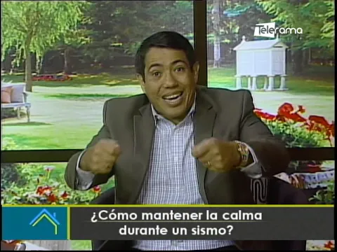¿Cómo mantener la calma durante un sismo?
