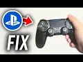 How To Fix PS4 Controller Buttons Not Working - Full Guide