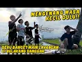 Download Lagu SERU BANGET MAIN LAYANGAN DI BELAKANG SANGGAR !! Tian Nangis Gara-Gara Layangan nya Putus.
