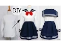 I Turned a T-Shirt Into a Navy Dress And Tried Chinese Lolita Fashion