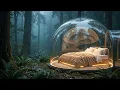 Can’t Sleep? 🌧️ Heavy Rain on Glass Dome Bedroom for Deep Insomnia (1 Hour) 🌿❌No Music