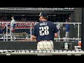 Sitting in the BULLPEN RESERVE seats at Progressive Field - Rangers vs Guardians 2024