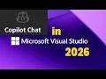 Visual Studio 2026 with GitHub Copilot Chat AI