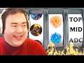 Everyone Has RANDOM Champions And Builds League Ultimate Bravery