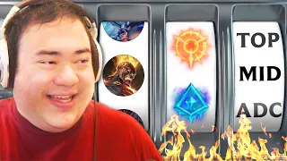 Everyone Has RANDOM Champions And Builds League Ultimate Bravery