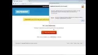 How to add site name to Exception site list on Java Java 7 update 51 onwards with subtitles