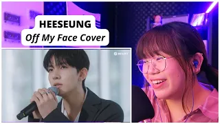 Download ENHYPEN HEESEUNG 'Off My Face' Cover (Original: Justin Bieber) | REACTION 💕 MP3