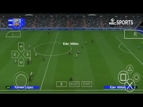Video Thumbnail: Pes Mobile - BRC vs RMA