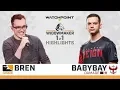 HIGHLIGHTS Bren vs babybay Widowmaker 1v1 Atlanta Homestand Overwatch League