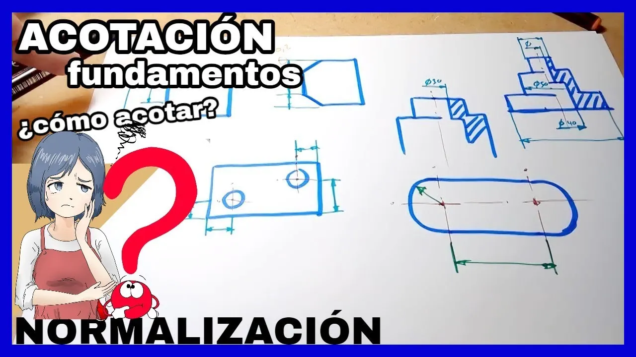 Una clase [rápida]🏃 sobre: ACOTACIÓN, (fundamentos básicos)✅
