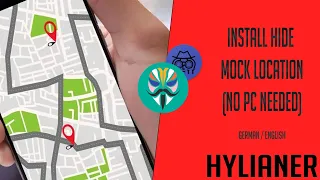 Install Hide Mock Location No PC needed - german english