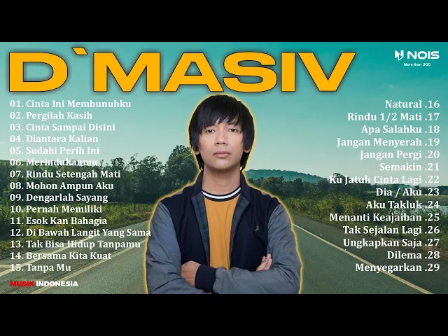 Download MP3 LAGU TERPOPULER D'MASIV - FULL ALBUM NEW