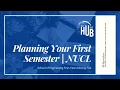 NUCL 2024 Planning your First Semester as a Nuclear ENGR