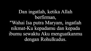 percakapan nabi isa a s dengan allah swt surat al maidah 109 120