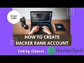 How to create Hacker Rank account