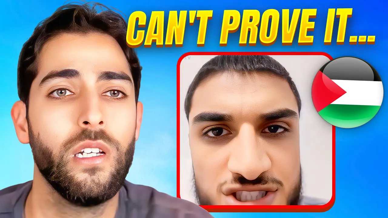 Pro Palestinian Calls Me A Liar But Can't Prove It...(gone wrong)