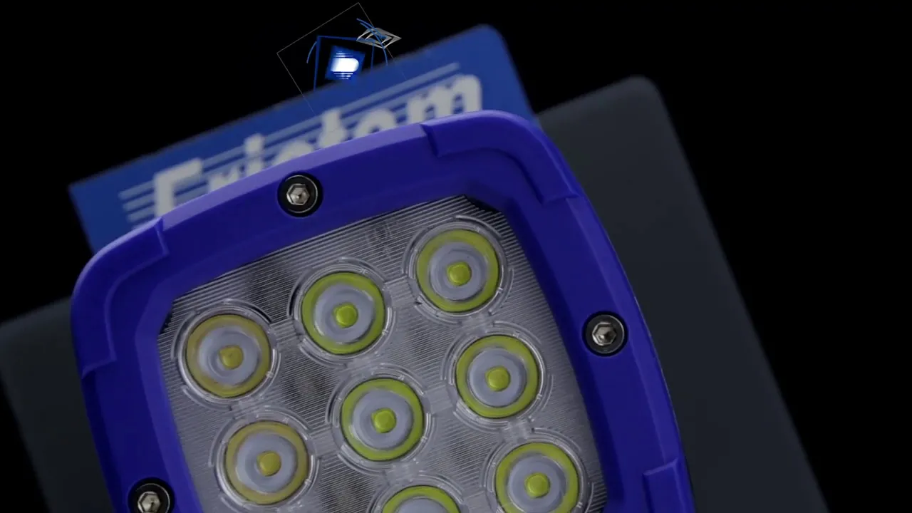Video: LED werklamp | 2800 lumen | Multivoltage ADR | 150cm. kabel | WF-3628ADR