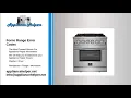 Forno Range Error Codes