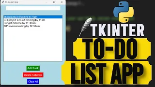 Build a To-Do List App with Tkinter in Python