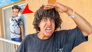 القيصر طلع مستخبى عند حمو ايهاب لقيت الدرع 