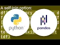 Create an adjacency list from a pandas Dataframe containing nodes
