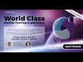 Webinar Recording World Class Mobile Testing Experience Appium 2 0 TestProject AI Tools