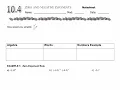 Math 8 - 8 4 Negative and Zero Exponents