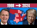 Political Shifts President 1988 - 2024