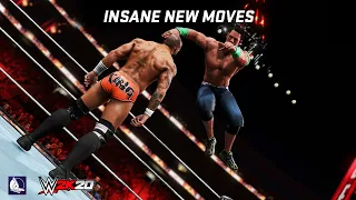 the insane moves in the wwe 2k20 