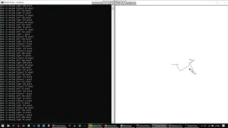 randomly moving point - simple python program