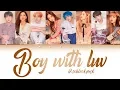 Download Lagu How Would BTS and BLACKPINK sing 'BOY WITH LUV' by BTS ft.HALSEY(Color Lyrics Eng/Rom/Han)(FANMADE)