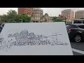 酷把拔速寫週記no.30：速寫小教學：橫幅規劃 | Kubaba's Weekly Urban Sketches, no.30: Tutorial：Draw in horizontal.