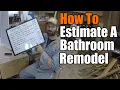 How To Estimate A Bathroom Remodel THE HANDYMAN BUSINESS