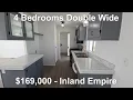 4 BEDROOMS MANUFACTURED HOME LOCATED IN THE CITY OF RIALTO CALIFORNIA MOBILE HOME CASA MOVIL