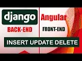 Python Django API Angular 12 13 CRUD Insert Update Delete Angular Angular 12 13 Tutorial