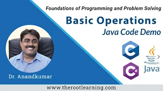 Tamil 38 Basic Operations and Math Functions - Java Demo