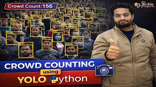 Crowd Counting using YOLO Python Engineering Projects for CSE Students