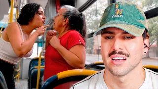 as MAIORES CONFUSÕES NO TRANSPORTE PÚBLICO